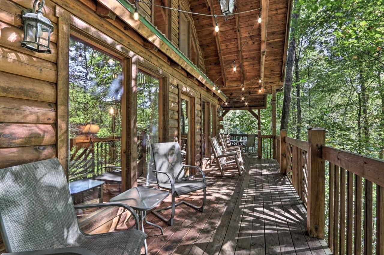 Cabin With Hot Tub And Deck, 3 Mi To Pigeon Forge Sevierville Exterior foto